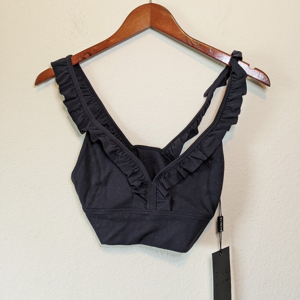 Glyder Apparel Ruffle Low Back Bra - Picture 4 of 4